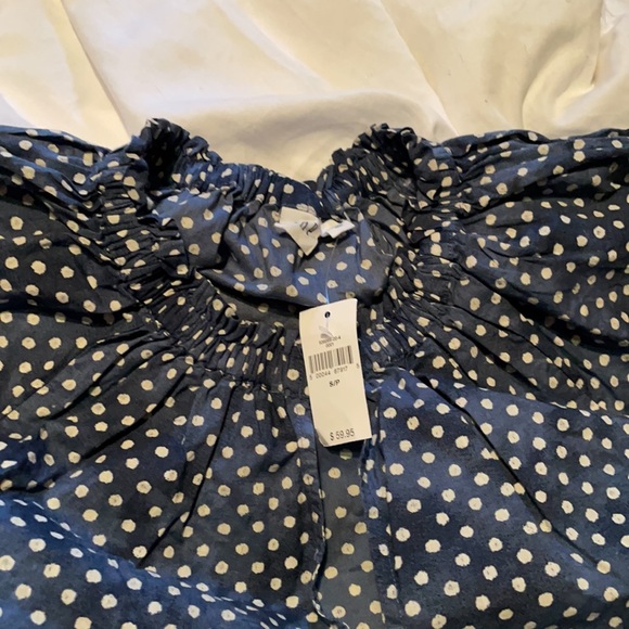 Polka dot top. Great for casual wear. - Picture 2 of 3
